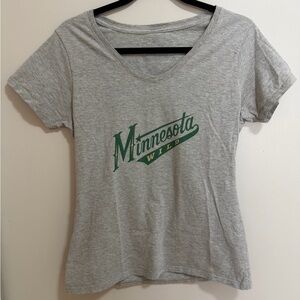 Minnesota Wild Women's Gray T-Shirt